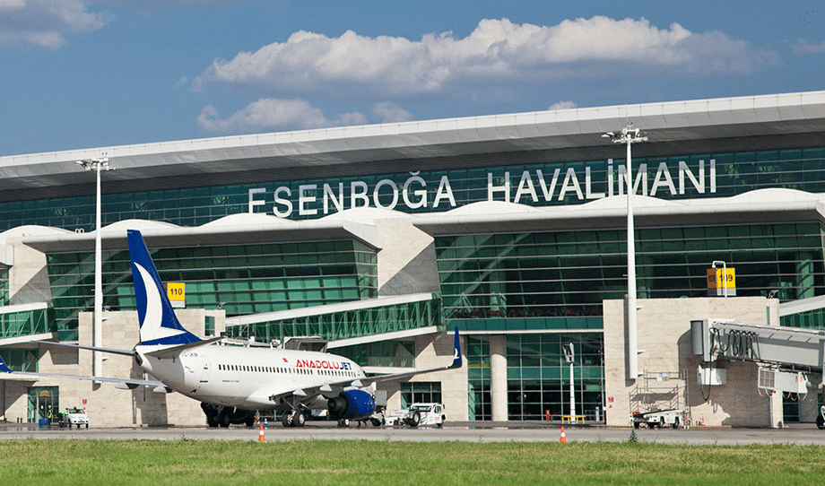 Ankara Esenboğa Flughafen Inlandsflüge